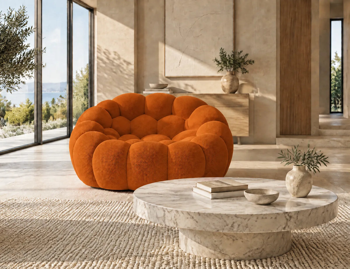 Bubble 1 place, coloris Safran