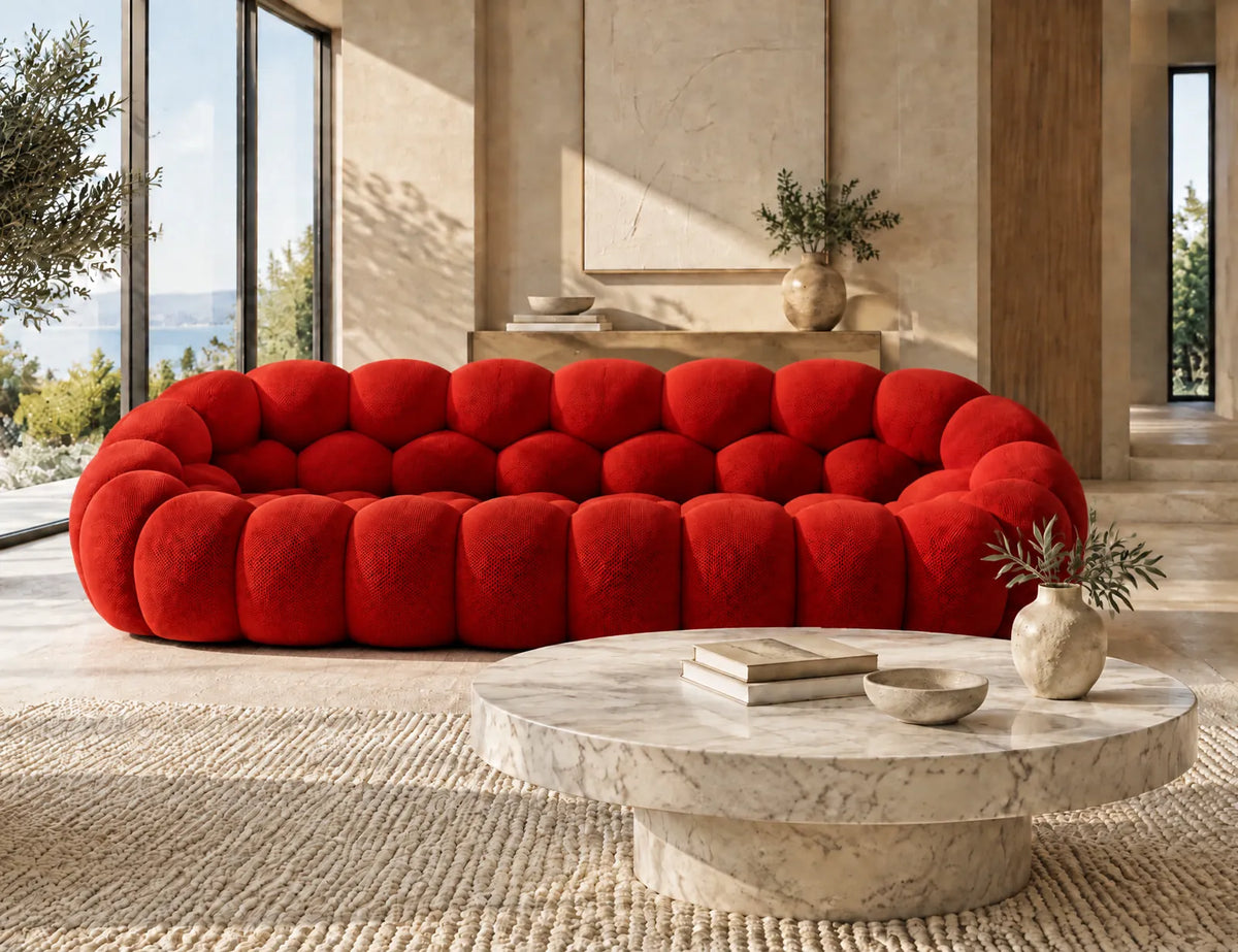 Bubble 4 places, coloris Vermillon